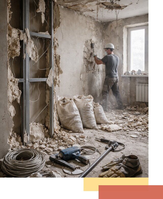 Профессиональный демонтаж зданий и конструкций в Сатке