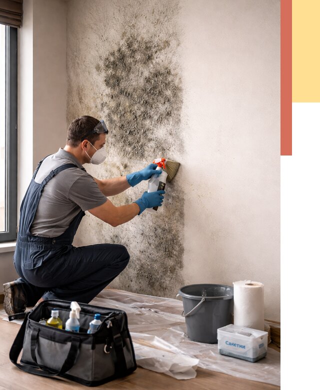 Удаление плесени со стен в Сатке от 2224 руб. — быстро и недорого | ОТДЕЛОЧНИК-Стк