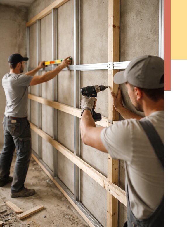 Устройство обрешетки под панели в Сатке от 2172 руб. — монтаж под ключ | ОТДЕЛОЧНИК-Стк