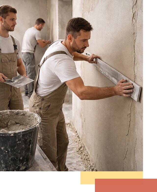 Штукатурка стен без маяков в Сатке быстро и качественно