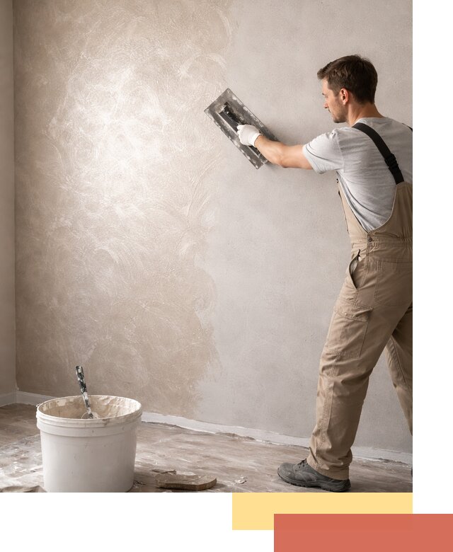 Декоративная штукатурка «Мокрый шелк» под ключ в Сатке