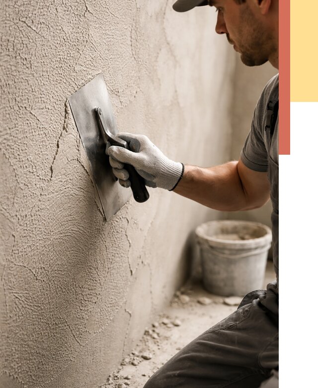 Структурная штукатурка стен в Сатке от 4655 руб. под ключ | ОТДЕЛОЧНИК-Стк