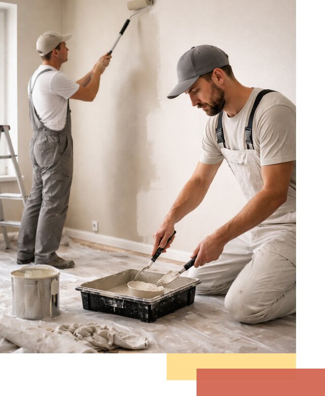 Покраска стен в квартире в Сатке — профессионально и аккуратно