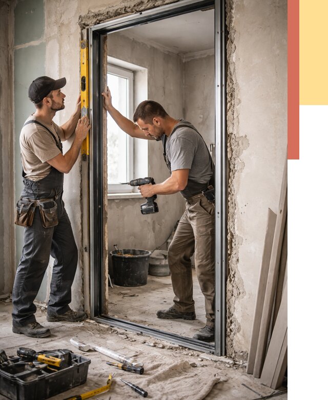 Закладка дверного проема в Сатке от 3620 руб. — быстро и недорого | ОТДЕЛОЧНИК-Стк