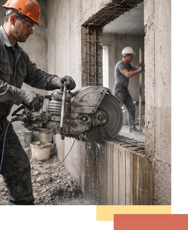 Алмазная резка проемов в Сатке быстро и точно