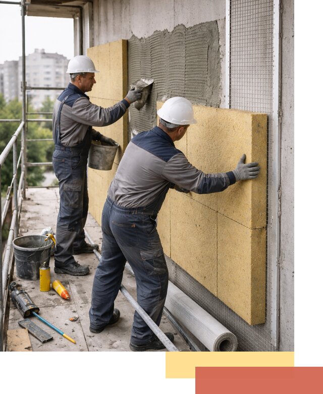 Утепление стен зданий и домов в Сатке качественно и надежно