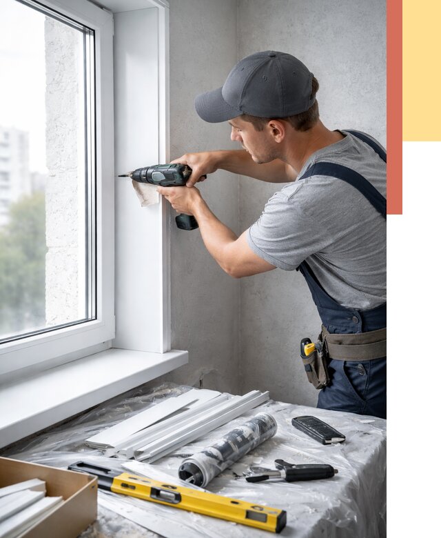 Установка пластиковых откосов в Сатке от 2327 руб. | ОТДЕЛОЧНИК-Стк монтаж, быстро и недорого