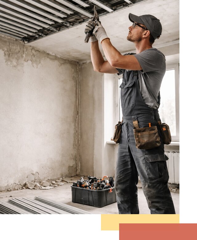 Демонтаж реечного потолка в Сатке быстро и аккуратно