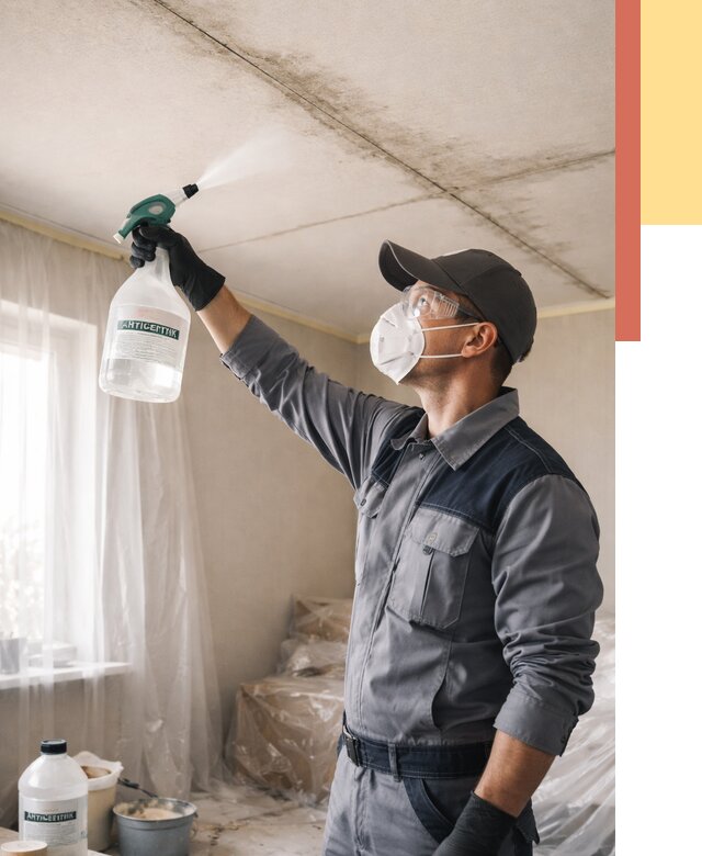 Антисептическая обработка потолка в Сатке от 2586 руб. | ОТДЕЛОЧНИК-Стк