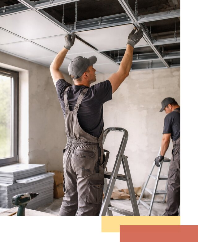 Монтаж кассетного потолка в Сатке качественно и быстро