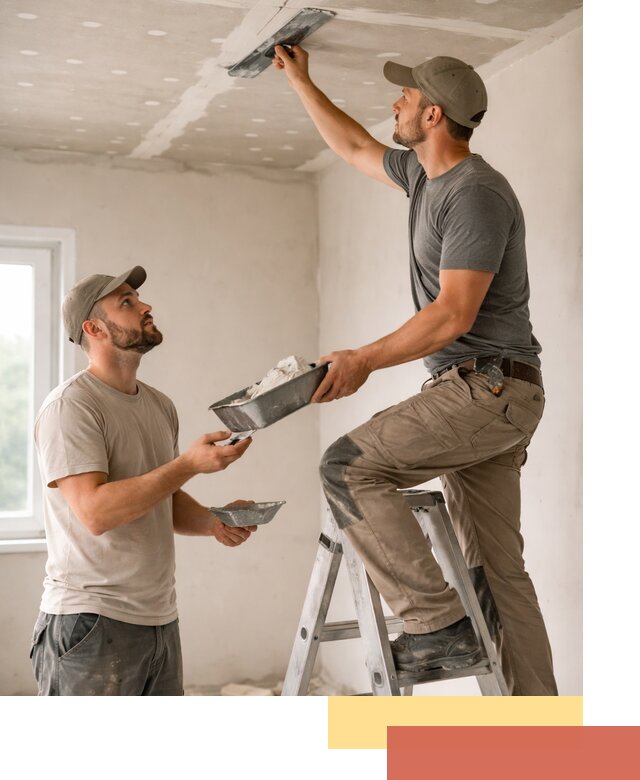 Шпаклевка потолка из гипсокартона в Сатке качественно и быстро