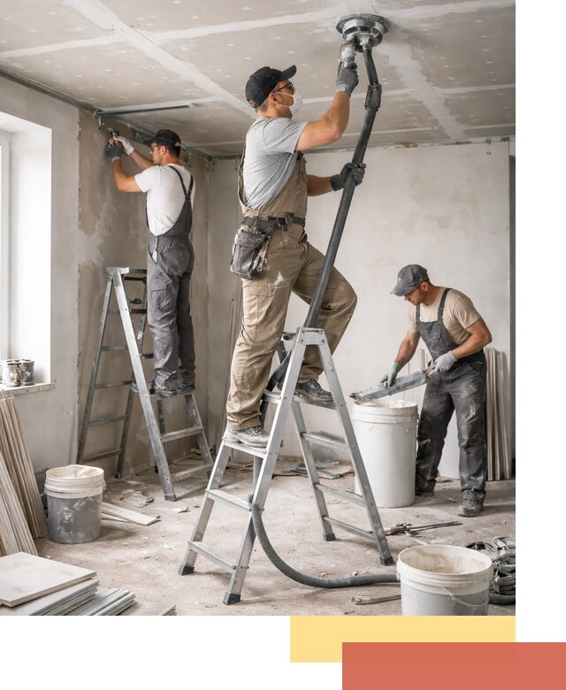 Ремонт потолка из гипсокартона в Сатке: быстрый и качественный монтаж