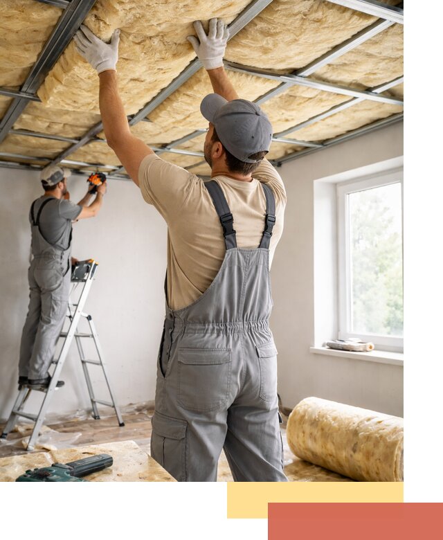 Утепление потолка под ключ в Сатке качественно и быстро