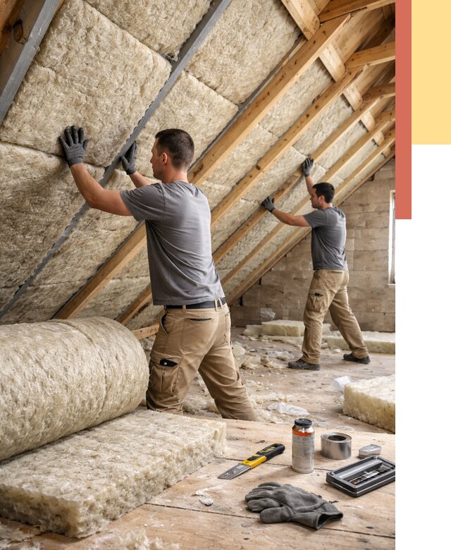 Утепление потолка минватой в Сатке от 1500 руб. — быстро и недорого | ОТДЕЛОЧНИК-Стк